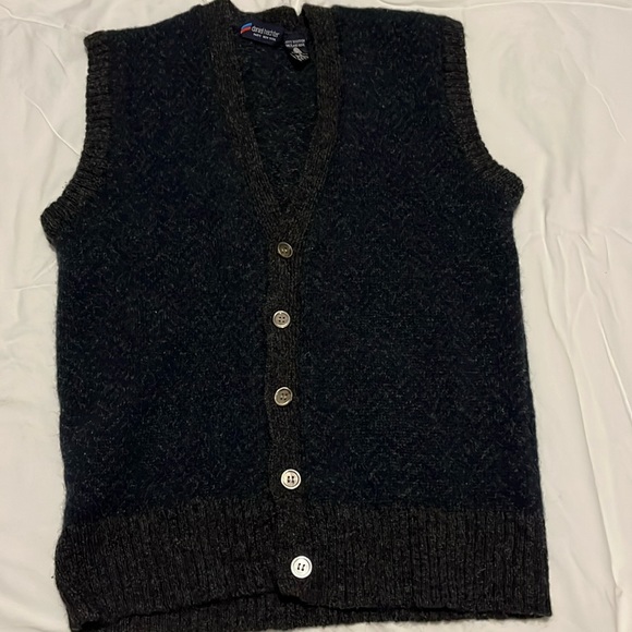 Daniel Hechter Other - Vintage Daniel Hechter Sweater Vest 100% Scottish Shetland Wool XL